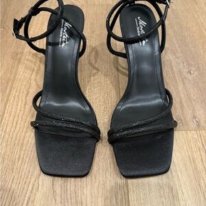 Black Strappy Women's Sandals